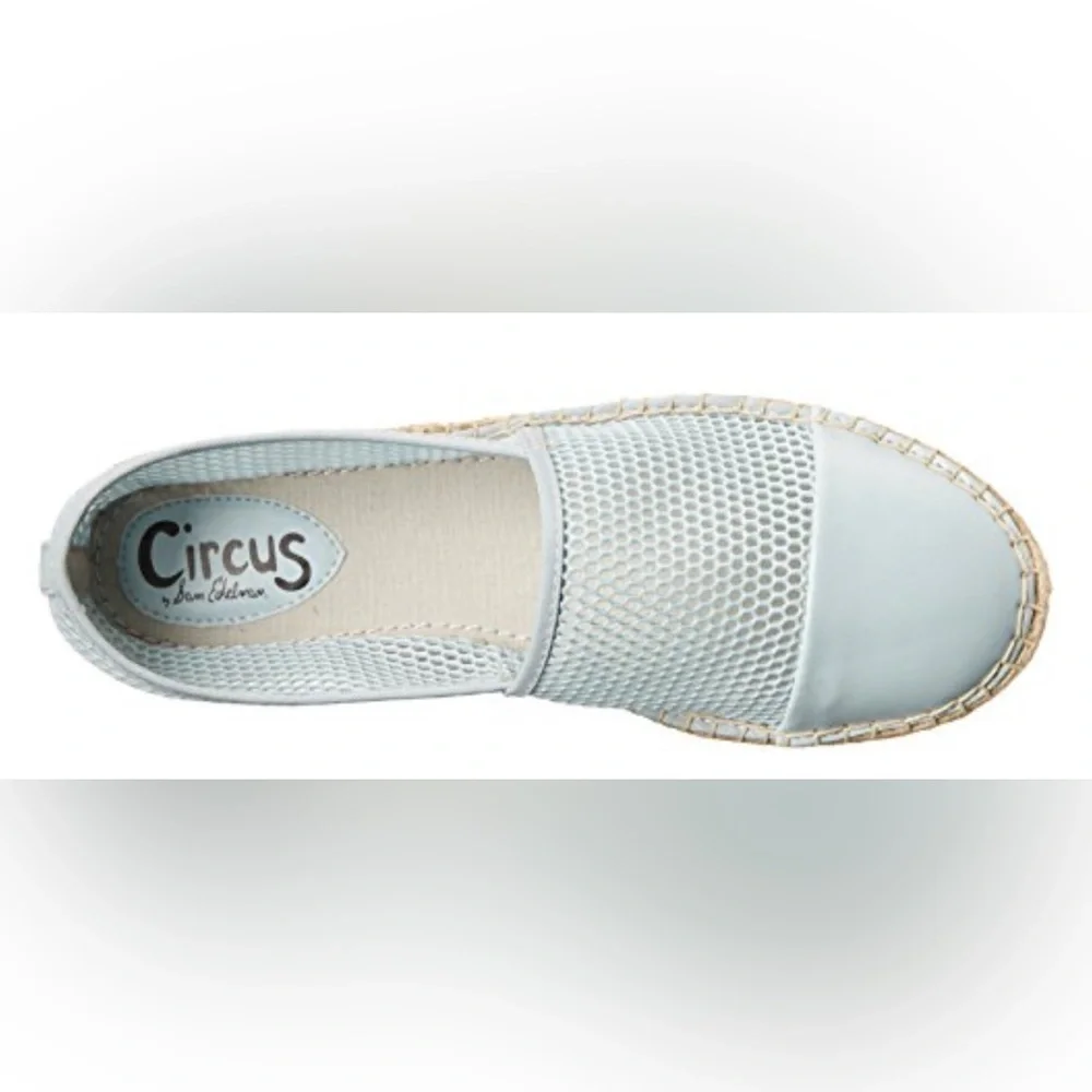 Circus by Sam Edelman Women’s Espadrilles Size 6.5 Blue Lena Nautical Preppy